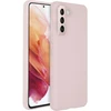 Accezz skysto silikono dėklas, skirtas Samsung Galaxy S21 – rožinis