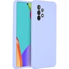 Accezz skysto silikono dėklas, skirtas Samsung Galaxy A52(s) (5G/4G) – violetinis