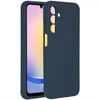 Accezz skysto silikono dėklas, skirtas Samsung Galaxy A25 (5G) – tamsiai mėlynas