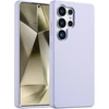 Accezz skysto silikono dėklas, skirtas Samsung Galaxy S25 Ultra – violetinis