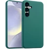 Accezz skysto silikono dėklas, skirtas Samsung Galaxy S24 – tamsiai žalias
