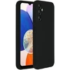 Accezz skysto silikono dėklas, skirtas Samsung Galaxy A14 (5G) – juodas
