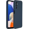 Accezz skysto silikono dėklas, skirtas Samsung Galaxy A14 (5G) – tamsiai mėlynas