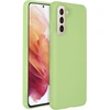 Accezz skysto silikono dėklas, skirtas Samsung Galaxy S21 Plus – žalias