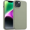Accezz skysto silikono dėklas su MagSafe, skirtas iPhone 14 / 13 – Cooper Žalias