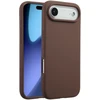 Accezz skysto silikono dėklas su MagSafe, skirtas iPhone Air – New Tea Brown