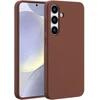 Accezz skysto silikono dėklas su MagSafe, skirtas Samsung Galaxy S25 Plus – New Tea Brown