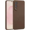 Accezz skysto silikono dėklas su MagSafe, skirtas Samsung Galaxy S25 Edge – New Tea Brown