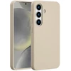 Accezz skysto silikono dėklas su MagSafe, skirtas Samsung Galaxy S25 – Stone