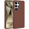 Accezz skysto silikono dėklas su MagSafe, skirtas Samsung Galaxy S25 Ultra – New Tea Brown