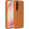 Accezz skysto silikono dėklas su MagSafe, skirtas Samsung Galaxy S26 Plus – oranžinis