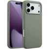 Accezz skysto silikono dėklas su MagSafe, skirtas iPhone 17 Pro Max – vario žalumo