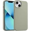 Accezz skysto silikono dėklas su MagSafe, skirtas iPhone 13 Mini – vario žalumo