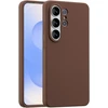Accezz skysto silikono dėklas su MagSafe, skirtas Samsung Galaxy S26 Ultra – New Tea Brown