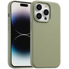 Accezz skysto silikono dėklas su MagSafe, skirtas iPhone 14 Pro – Cooper Žalias