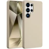 Accezz skysto silikono dėklas su MagSafe, skirtas Samsung Galaxy S25 Ultra – Stone