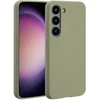 Accezz skysto silikono dėklas su MagSafe, skirtas Samsung Galaxy S23 – vario žalumo