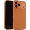Accezz skysto silikono dėklas su MagSafe, skirtas iPhone 17 Pro Max – oranžinis