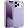 Accezz skysto silikono dėklas su MagSafe, skirtas iPhone 17 Pro Max – violetinis
