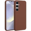 Accezz skysto silikono dėklas su MagSafe, skirtas Samsung Galaxy S24 Plus – New Tea Brown