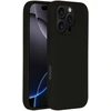 Accezz skysto silikono dėklas su MagSafe, skirtas iPhone 16 Pro – juodas