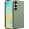Accezz skysto silikono dėklas su MagSafe, skirtas Samsung Galaxy S25 FE – vario žalumo