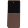Accezz skysto silikono dėklas su MagSafe, skirtas Samsung Galaxy Z Flip 8 – New Tea Brown