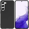 Accezz spalvotas TPU dėklas, skirtas Samsung Galaxy S23 – juodas