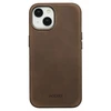 Accezz vintažinis odinis „MagSafe“ nugarėlės dėklas, skirtas iPhone 14 – Rustic Brown