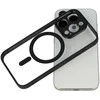 Acrylic Color Magsafe dėklas skirtas Samsung Galaxy S25 FE juodos spalvos