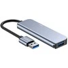 Adapteris HUB 5in1 Tech-Protect V0-HUB pilkos spalvos
