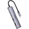 Adapteris HUB UGREEN CM473 USB-C su 2x USB-A, 2x USB-C