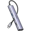 Adapteris HUB UGREEN CM478 USB-C prie HDMI, USB-A 3.0, 2x USB-A 2.0, PD