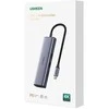 Adapterio šakotuvas UGREEN, USB-C iki 2x USB 3.0, HDMI, RJ45, SD/TF