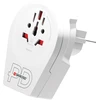 Adapteris Schuko kištukas – universalus lizdas 230V 16A su USB + USB-C 20W SKROSS