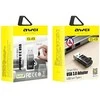 AWEI Adapteris CL-13 USB-C/USB-A juodos spalvos