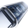 USAMS Adapteris AU18 USB-C – USB-CDigital Ekranas 100W steel/aluminum SJ682TC01 (US-SJ682)