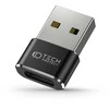 Adapteris USB į USB-C Tech-Protect Ultraboost juodos spalvos