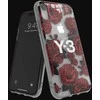 Dėklas KLASĖS ADIDAS Y-3 SNAP CASE FLOWER GRAPHIC IPHONE XR CLEAR