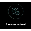 AENO Sonic elektrinis dantų šepetėlis, DB8: Baltas, 3 režimai, 3 šepetėlių galvutės + 1 valymo įrankis, 1 veidrodis, 30000 aps./min., 100 dienų be įkrovimo, IPX7