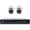 AHD vaizdo stebėjimo komplektas PNI House AHD880, 8 kanalų, 5MP – DVR/NVR ir 2 lauko kameros AHD25, 5MP, kupolinės, IP66