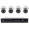 AHD vaizdo stebėjimo komplektas PNI House AHD880, 8 kanalų, 5MP – DVR/NVR ir 4 lauko kameros AHD25, 5MP, kupolinės, IP66