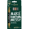 Akrilinių žymeklių rinkinys Faber-Castell Multimark 4 metalinės spalvos