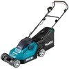 Makita DLM382PM2 Cordless LawnMower 2X18V, 38cm, 2X4,0Ah Li-ion DC18RD 3 in 1 (Cutting/Collecting/Mulching)