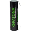 Akumuliatorius 18650 3.7V 3000mAh 3A Li-Ion lituojamas PATONA