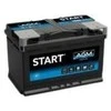 Akumuliatorius Akumuliatorinis Start EFB75 Ah. R+ 12V 780A 310x175x175