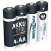 Akumuliatorius HR6 (AA) 1.2V 2700mAh Ni-Mh ANSMANN (4vnt pakuotėje)