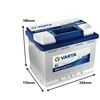 VARTA Mėlyna Dynamic D24 (560408054) 60Ah akumuliatorius
