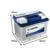 VARTA D59 60Ah 540A (EN) 12V akumuliatorius