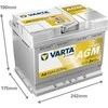 Varta Akumuliatorius 60 Ah 680 A EN 12V AGM